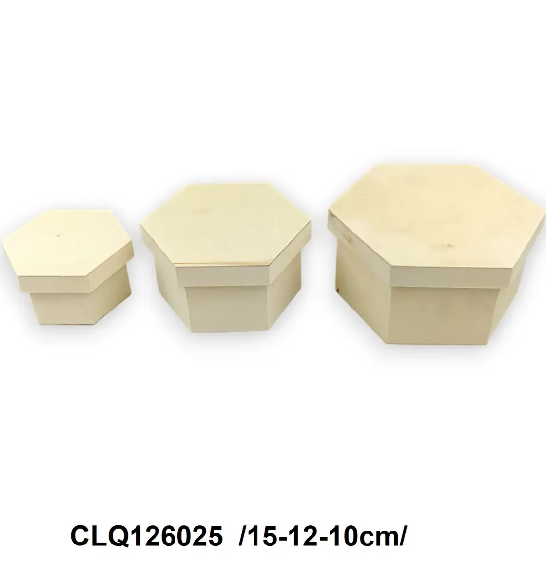 Set cutii hexagonale decorative